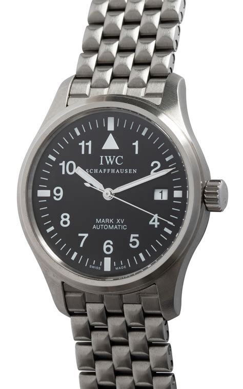 iwc mark xv bracelet|iwc mark xv prezzo.